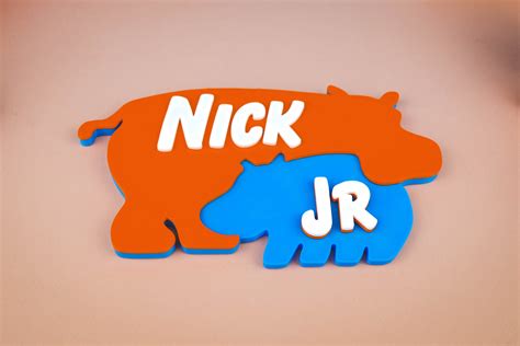 Nick Jr Hippos Logo 3D Printed Logo Kids Toy - Etsy Israel