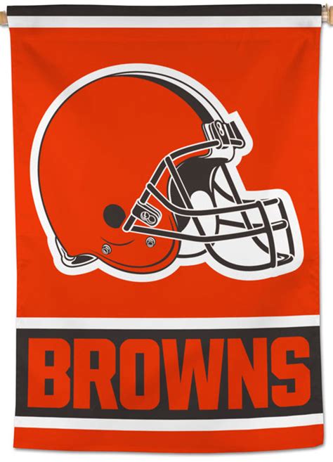 Cleveland Browns Official NFL Football Team Helmet Logo Poster - Trend ...