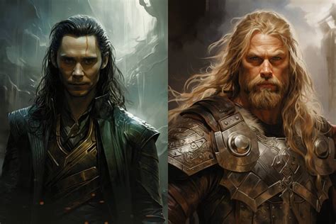 Thunder and trickery: The complex relationship of Thor and Loki, according Norse lore | The ...