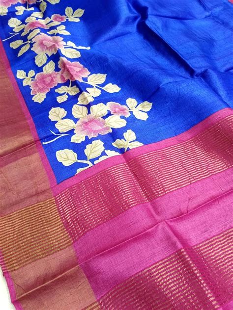 Buy Pure Tussar Silk Sarees Online