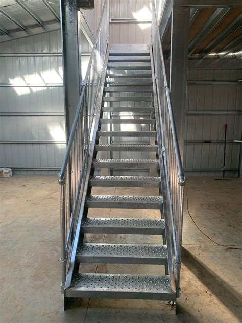 Prefab Stairs | Industrial Steel Staircases | Prefabricated Metal Stairs