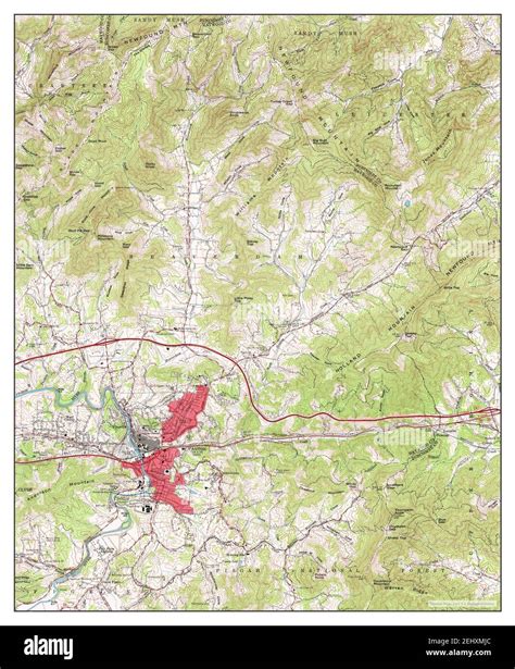 Canton, North Carolina, map 1967, 1:24000, United States of America by ...