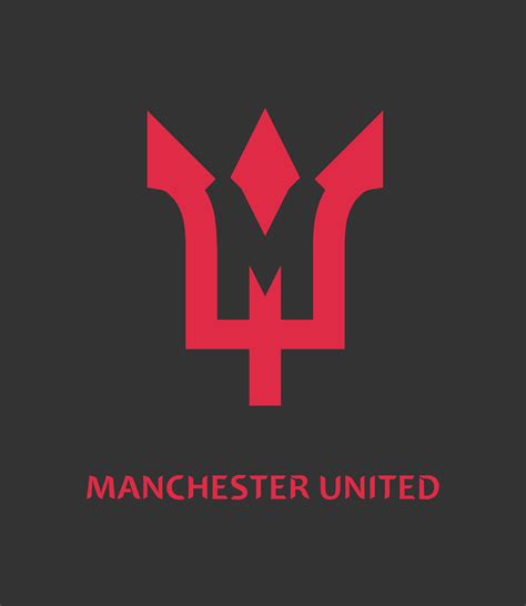 Manchester United logo concept