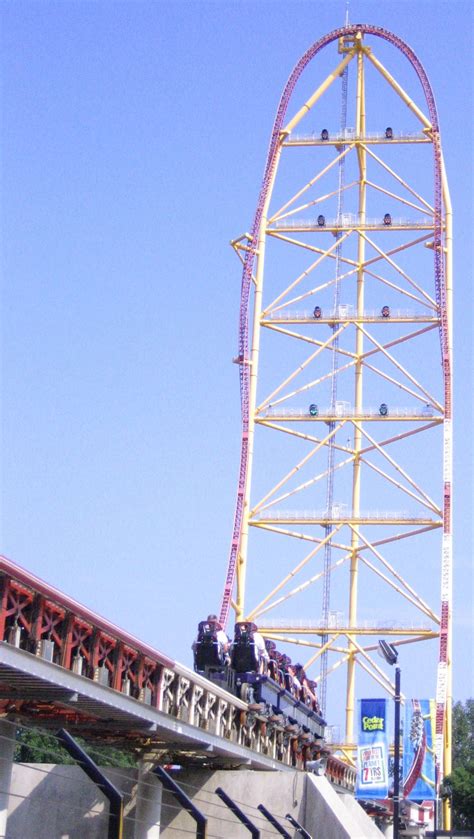 Cedar Point's Top Thrill Dragster | Cedar point amusement park ...