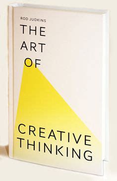 This is my new book - The Art of Creative Thinking. I've put a massive amount of work into it ...