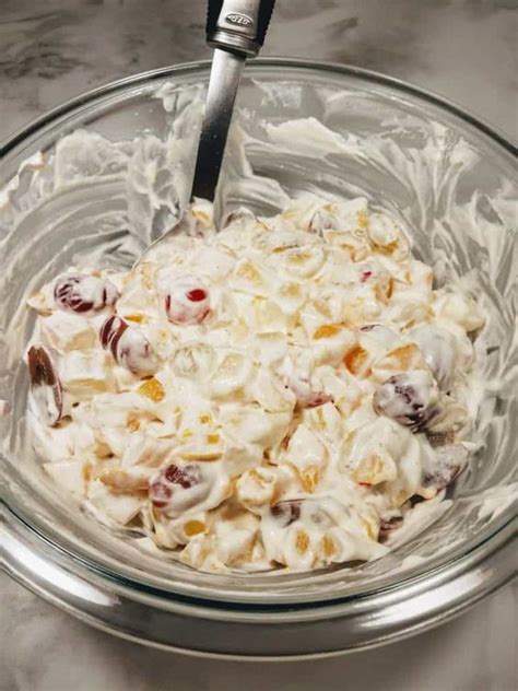 Whipped cream fruit salad | Recipe | Whipped cream fruit salad ...