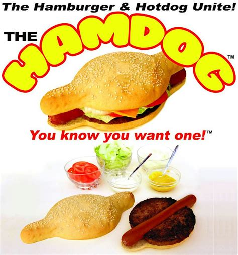 Someone Has Created A Hotdog Hamburger Combo Called A Hamdog.