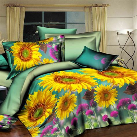 Popular Sunflower Sheets-Buy Cheap Sunflower Sheets lots from China ...