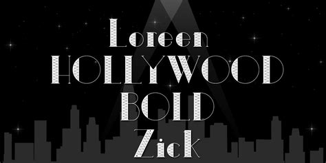 Hollywood Sign Font Word - Free Crafting Fonts