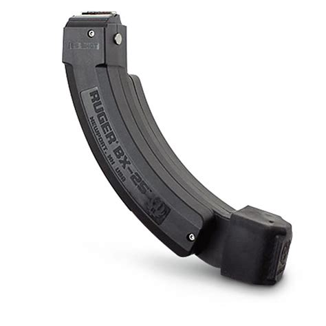 Ruger 10/22, .22 LR Caliber Magazine, Black Polymer, 50 Rounds - 609911, Rifle Mags at Sportsman ...