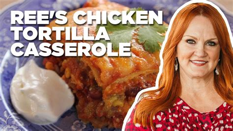 How to Make Ree's Chicken Tortilla Casserole | The Pioneer Woman | Food Networ… | Chicken ...