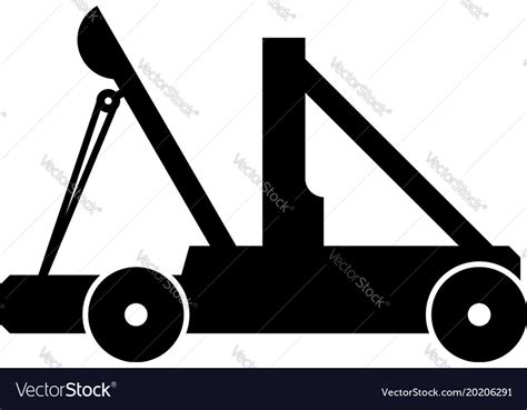 Catapult Royalty Free Vector Image - VectorStock