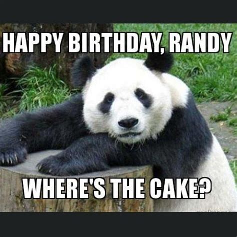 Happy Birthday Randy Cake