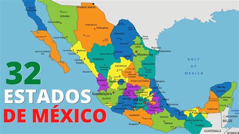 Optimista Increíble junto a mapa de mexico con capitales tortura Hospitalidad velocidad