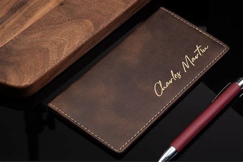 Personalized Checkbook Cover, Leather Checkbook, Checkbook Wallet and Holder, Checkbook Case ...