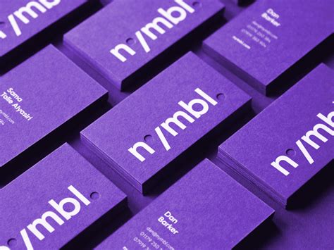 Nymbl Brand Identity | Business card design inspiration, Business card inspiration, Design ...