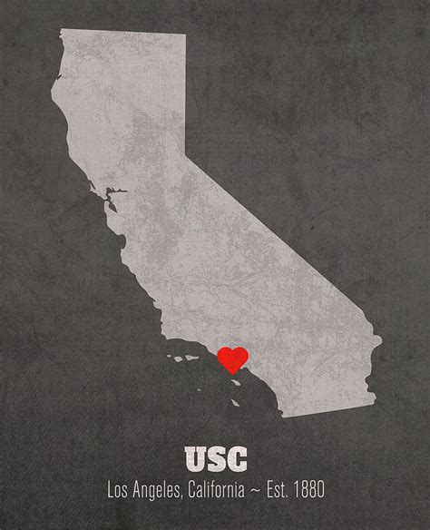 Usc Campus Map Printable