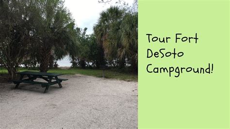 Tour of Fort Desoto Campground - YouTube