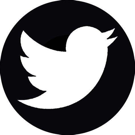 Twitter Logo Black And White Png - Twitter Logo Png Black - Free ...