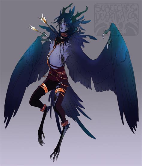 Demon Harpy Boy DESIGN AUCTION (closed) by Screeches on DeviantArt