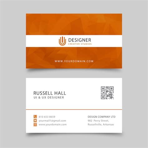 Premium Vector | Business card