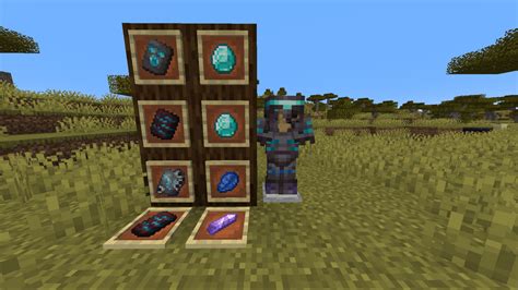 Netherite armor with diamond trims : r/Minecraft