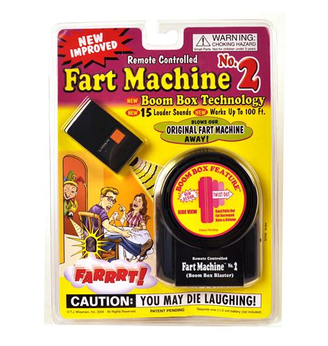 TJ Wiseman Inc Fart Machine 2 Improved Boom Box Loud Sounds Maker Remote Control | eBay