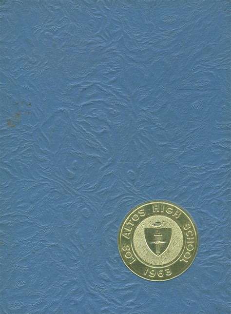 1963 yearbook from Los Altos High School from Los altos, California for sale