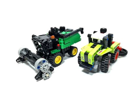 LEGO MOC Mini Combine Harvester by DamianPLE Technic Garage ...