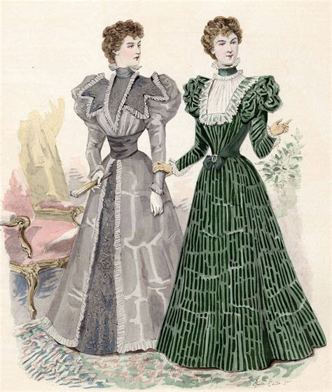 Victorian Fashion - 1893 to 1896 | Fashion, 1890 fashion, 1890s fashion