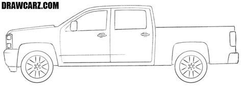 How to Draw a Chevy Truck