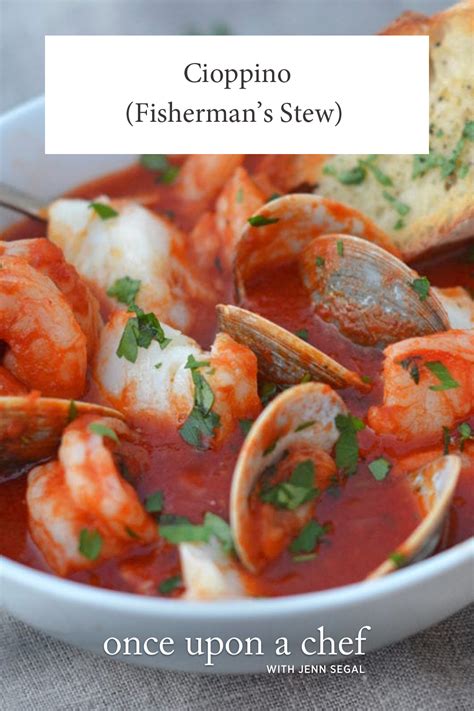 Cioppino (Fisherman's Stew) - Once Upon a Chef