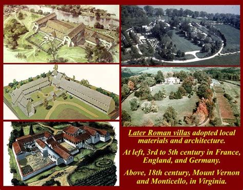 Later Roman Villas and Villa-inspired estates | Roman villa, Rome ...