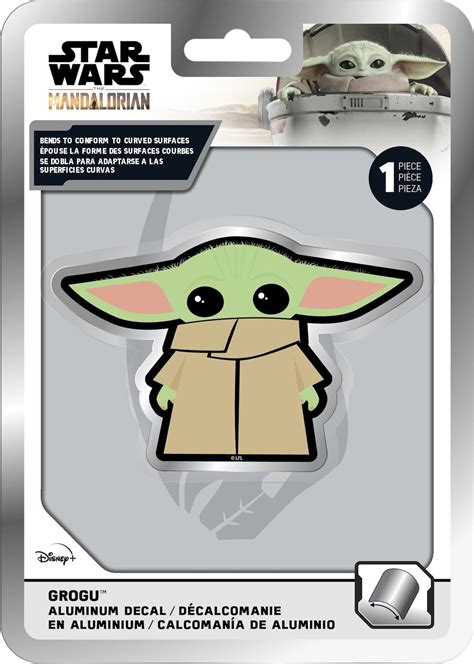 Chroma Star Wars Baby Yoda Aluminum Window Decal | Canadian Tire