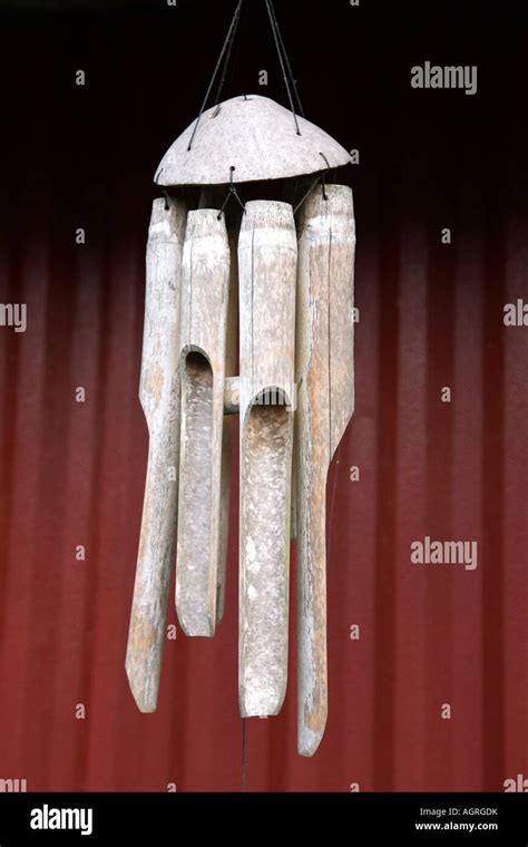 Wind chime garden hi-res stock photography and images - Alamy