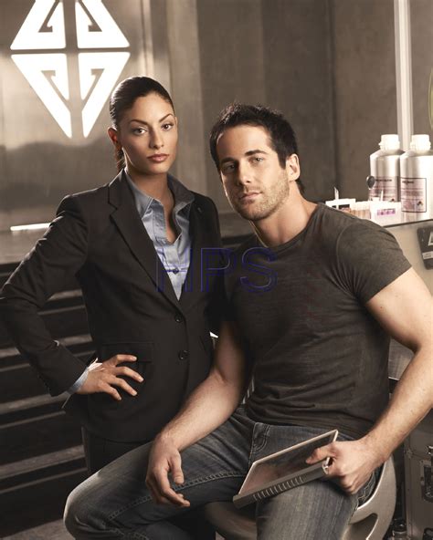 Erica Cerra and Niall Matter as Jo Lupo and Zane Donovan on Eureka | Eureka tv series, Eureka ...