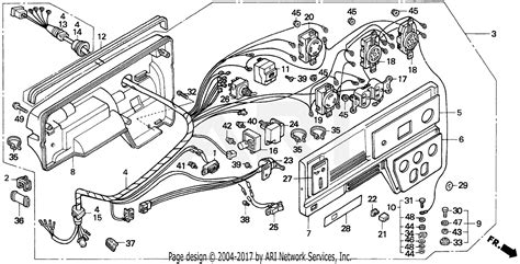 Honda EB5000X A GENERATOR, JPN, VIN# EA7-3000001 Parts Diagram for EB5000X CONTROL BOX