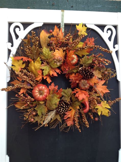 Fall wreath 25.99 at Costco | Fall wreath, Fall wreaths, Wreaths