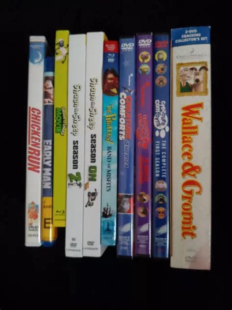 WALLACE & GROMIT - Aardman Animation 11 DVD Lot! Chicken Run, Shaun The Sheep... $40.00 - PicClick