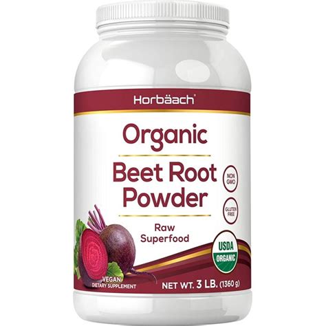 Organic Beet Root Powder | 3lb Bulk Supplement | Raw Superfood | Vegan, Non-GMO, Gluten Free ...