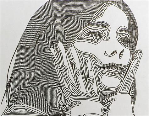 Bjork Drawing by Amit Jacobs - Pixels