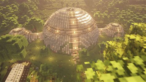 Minecraft Temple Dome