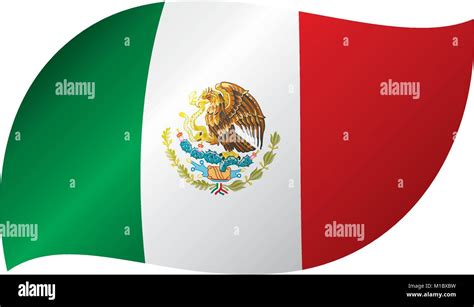 Mexican flag, vector illustration Stock Vector Image & Art - Alamy