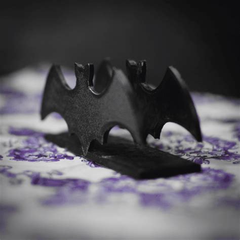 STL file Bat napkin holder and napkin ring set・3D print design to download・Cults