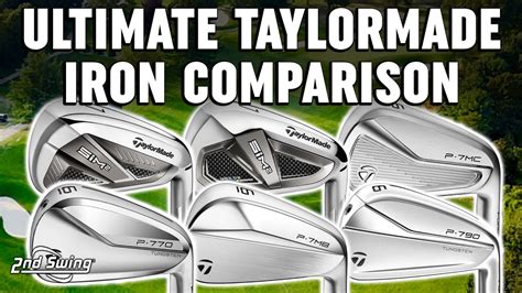 Ultimate TaylorMade Golf Irons Comparison of 2021 - YouTube