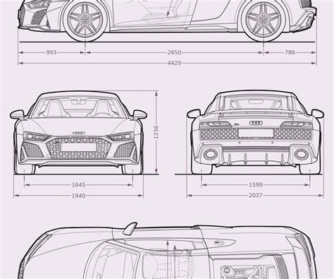 ArtStation - Audi R8 V10 Coupe 2019 | Artworks