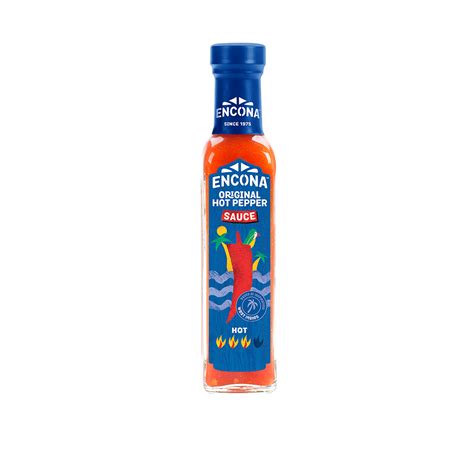 Encona Original Hot Pepper Sauce 142ml - Sunkissed Foodz