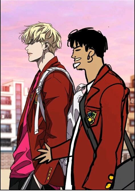 what chapter did jay and shelly kiss the 2nd time? : WindBreakerWebtoon