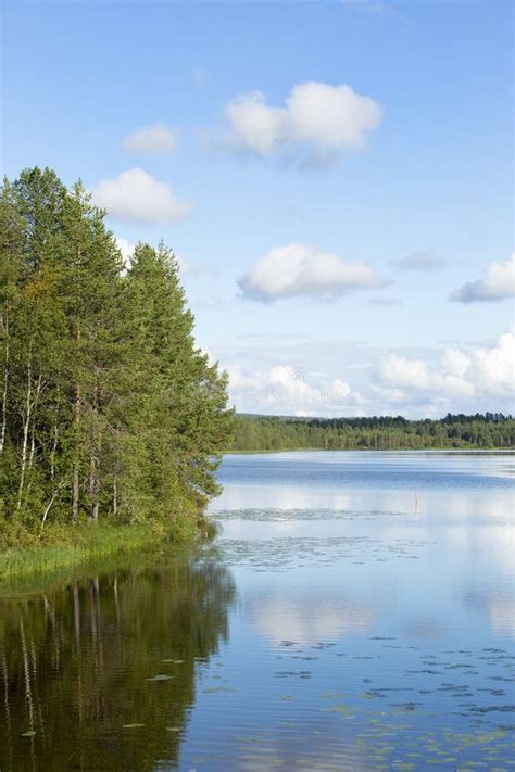 Summer Day at the Lake in Finland. Stock Photo - Image of park, pond: 76271810