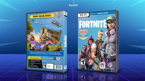 Viewing full size Fortnite box cover